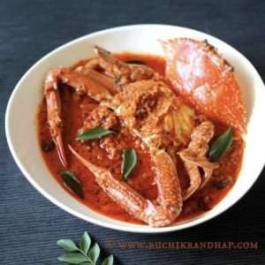 Crab Masala - Flame & Feast