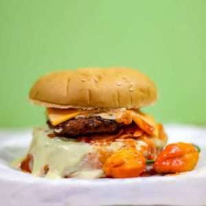 2. Chicken Naga Burger - পাঁচফোড়ন